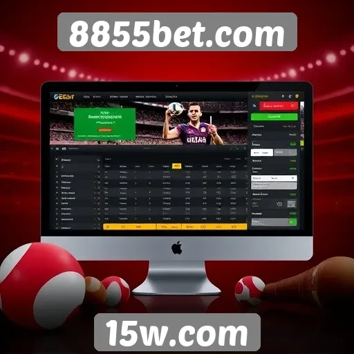 8855bet.com: um olhar sobre a interface do usuário